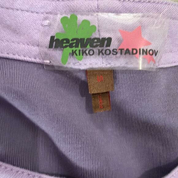 Heaven by Marc Jacobs Purple Bunny Graphic Long Sleeve Top Women’s S - Picture 5 of 12